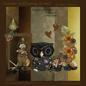 Autumn in dreaming of owls