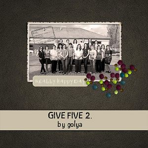 Gólya Give Five 2.