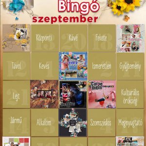 9-es Bingo szeptemberre