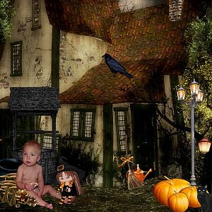 MON HALLOWEEN MAGIQUE by Kitty Scrap