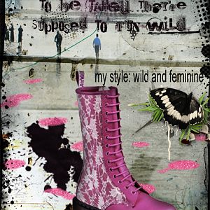 Wild and feminine