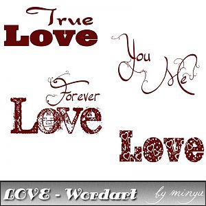 LOVE Wordart
