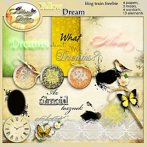 Yellow Dream blogtrain by Blissz
