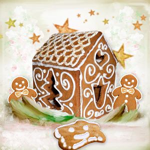 Gingerbread house by Evus