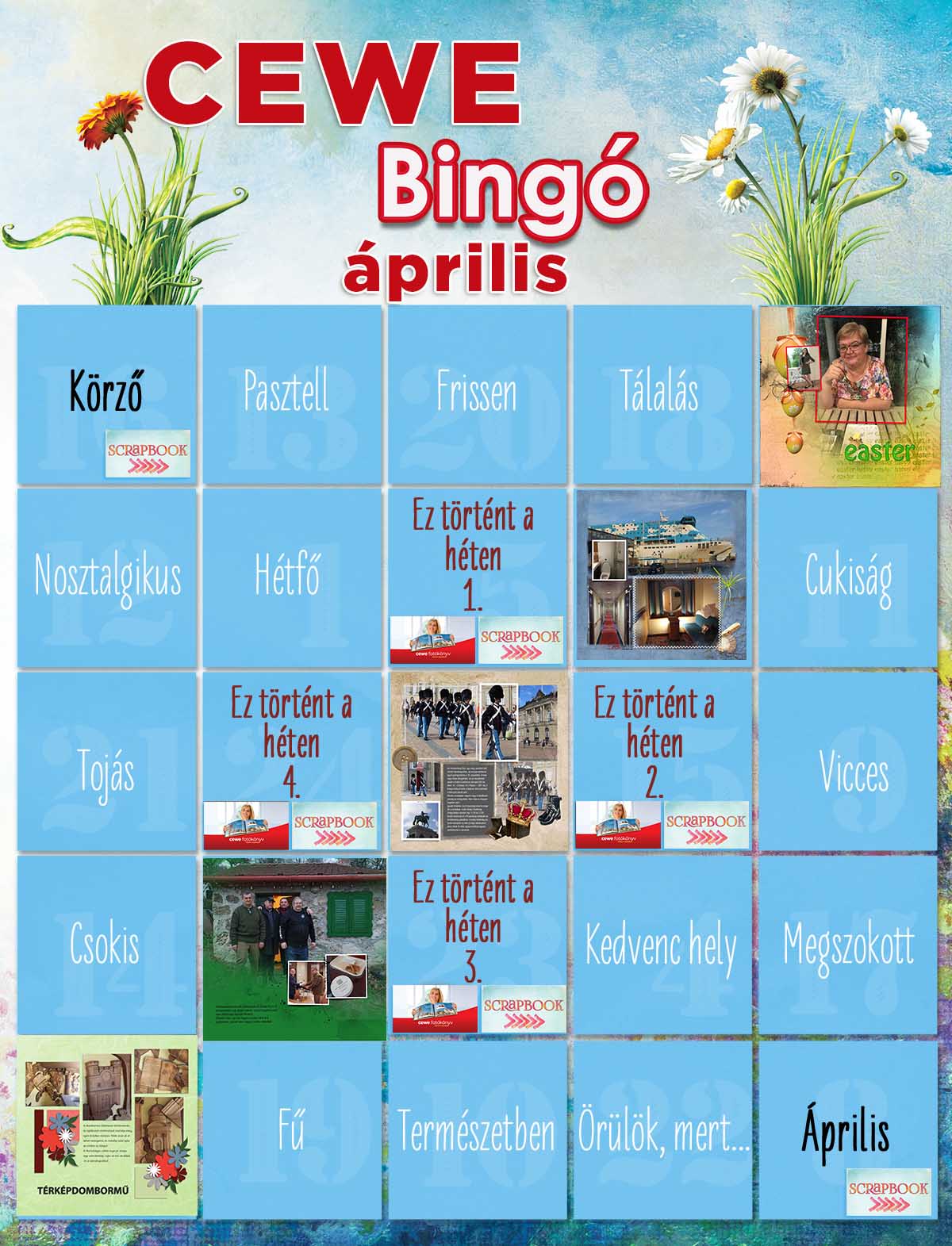 5ös Bingo Április