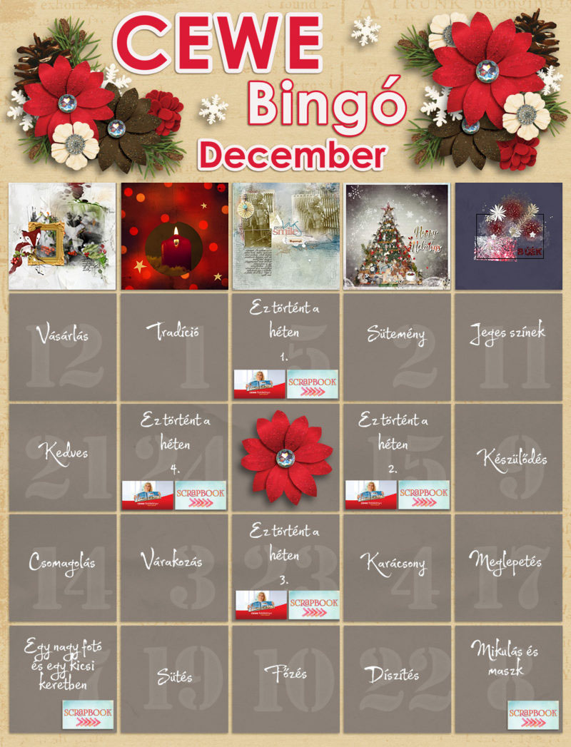 5-ös bingo december