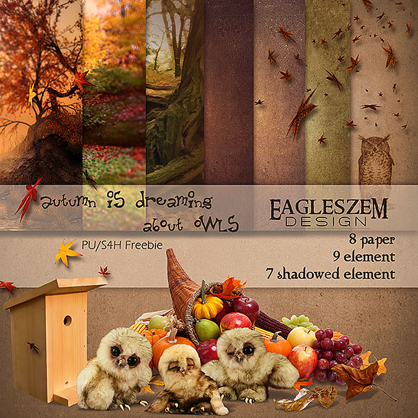 Autumn is dreaming about owls - Eagleszem part