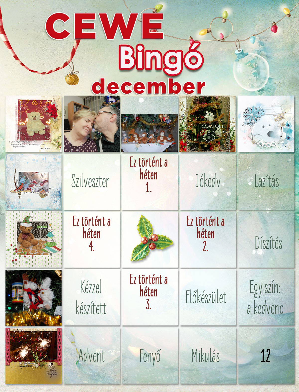 Decemberi bingó - 9