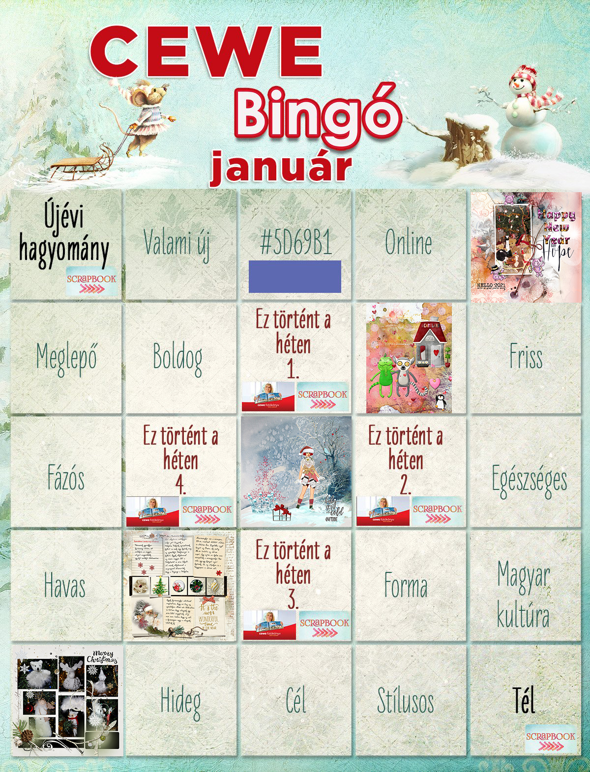 Januári 5-ös bingó