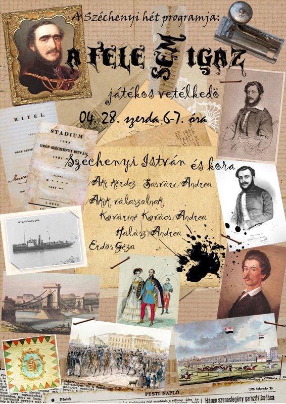 Plakát Széchenyi napra