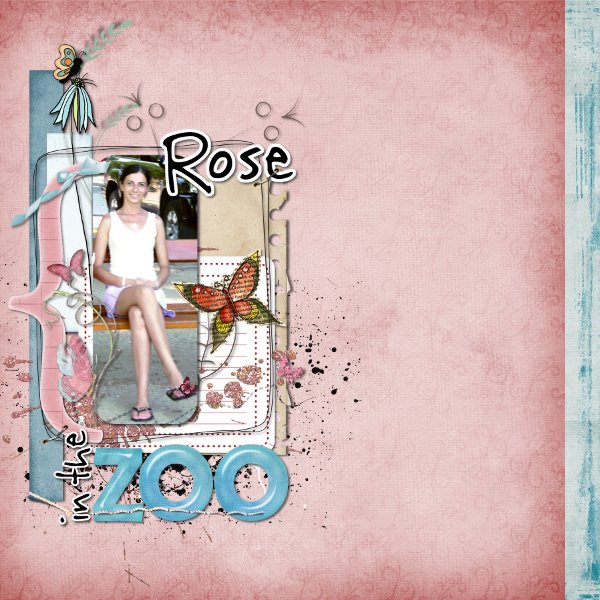 Rose in the zoo