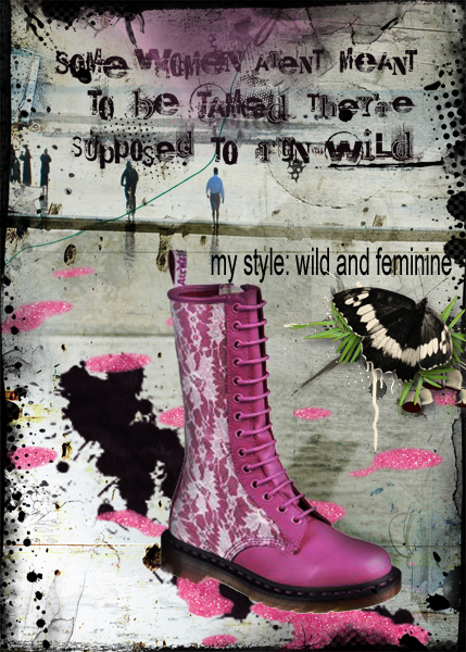 Wild and feminine