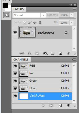 Photoshop Quick Mask