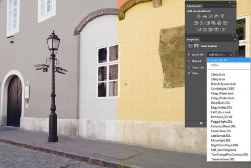 Photoshop CS6 Color Lookup