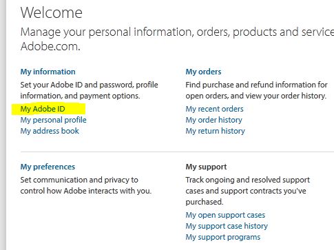 Adobe ID