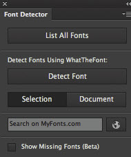 Font Detector