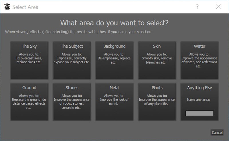 Select Area