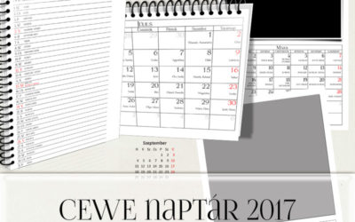 CEWE naptár 2017.