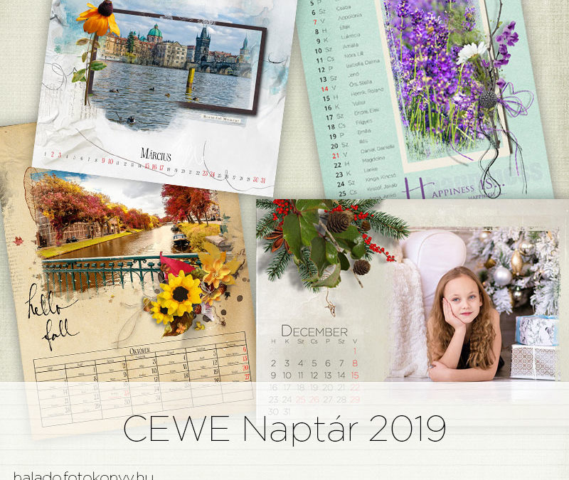 CEWE naptár 2019