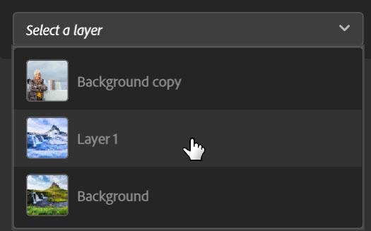 select layer