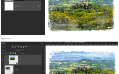 Photoshop kezdőknek – rétegmaszk és vágómaszk