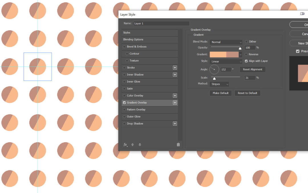 Pattern preview