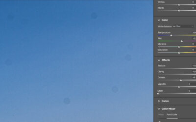 Photoshop – Dust Removal