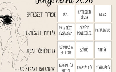 Bingó extra 2026 – 12 kreatív kihívás az egész évre