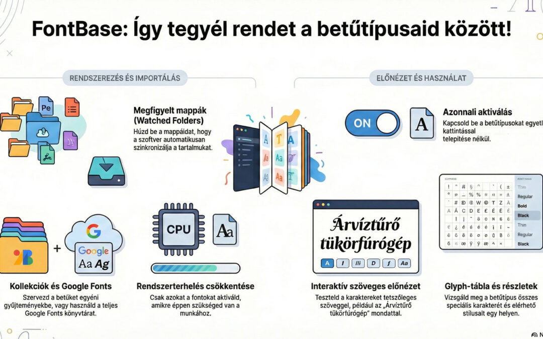 FontBase: így tegyél rendet a fontjaid között!