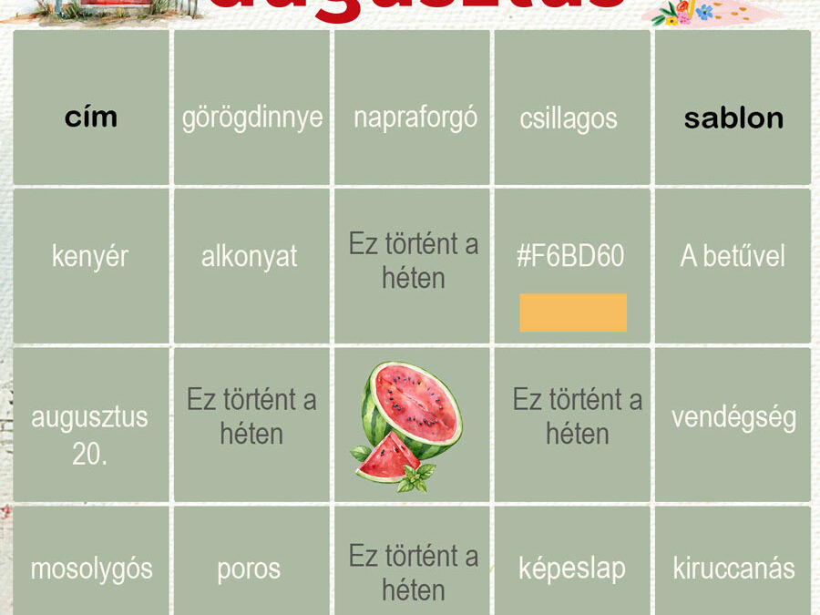 Bingó – 2026. augusztus