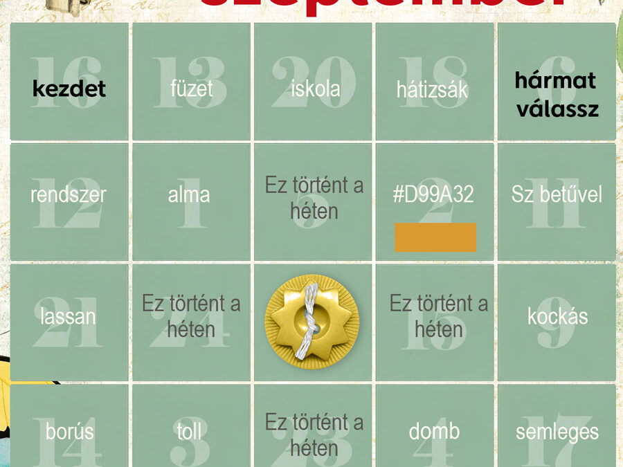 Bingó – 2026. szeptember